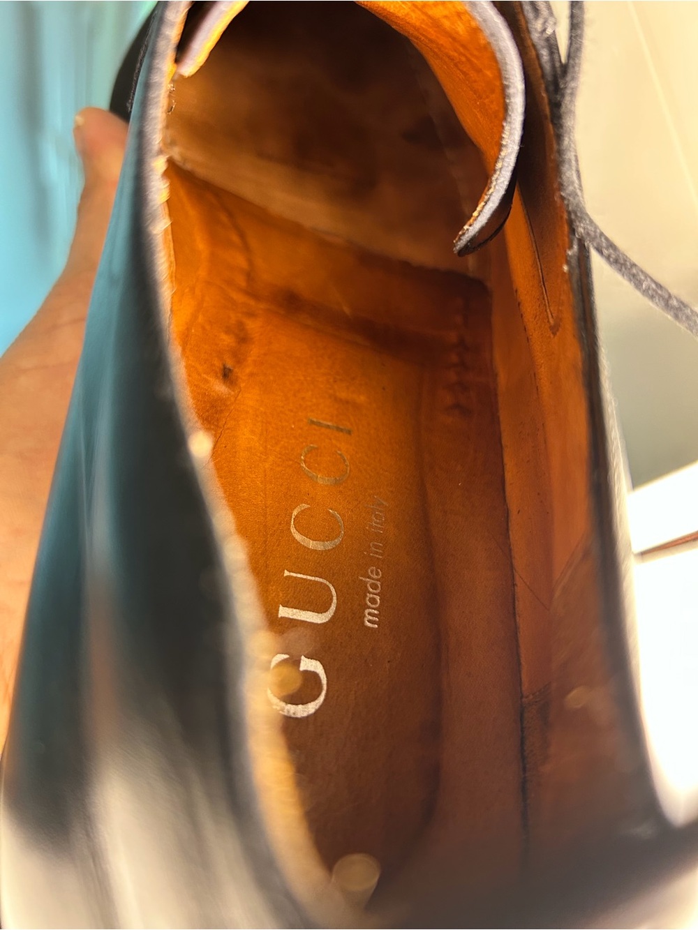 Gucci Black Leather Dress shoes - Picture 6 of 11